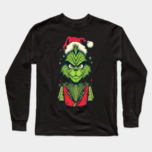 Grinch Punk Long Sleeve T-Shirt